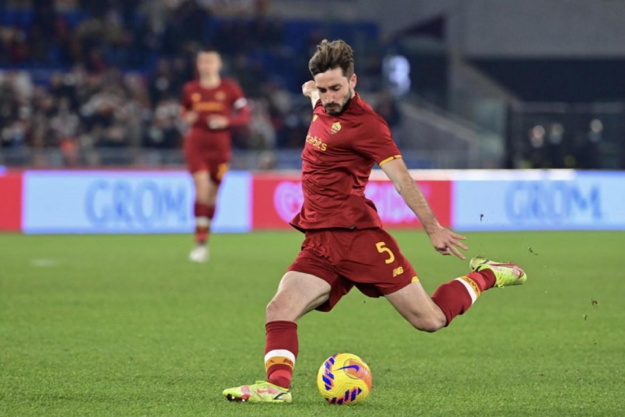 Matias Viña in azione con la maglia della Roma (As Roma via Getty Images)