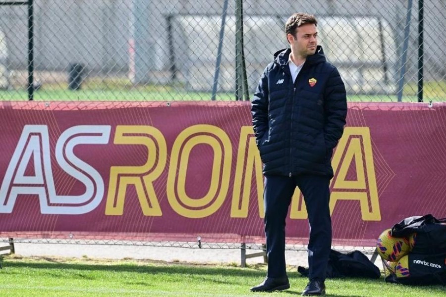 Tiago Pinto a Trigoria (As Roma via Getty Images)