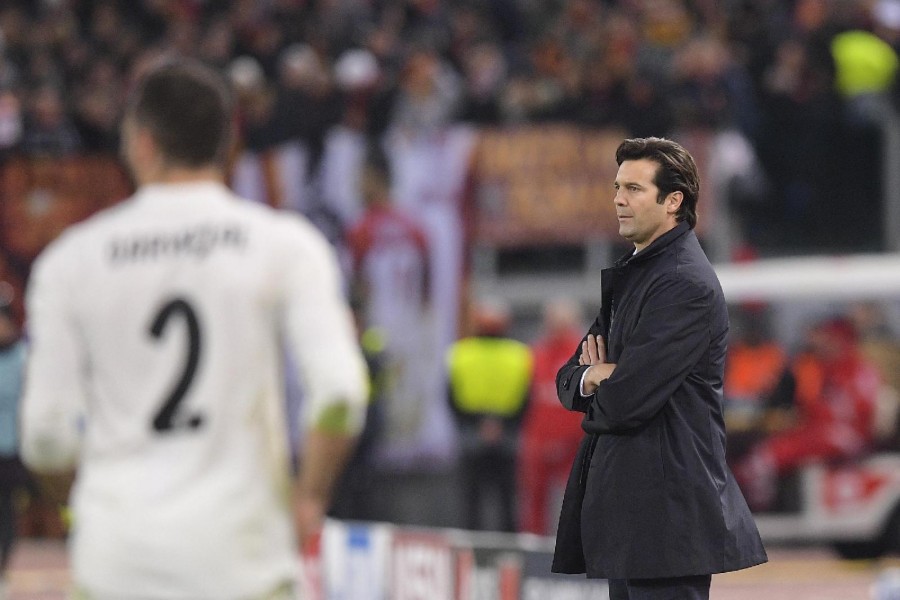 Santiago Solari, tecnico del Real Madrid, di LaPresse