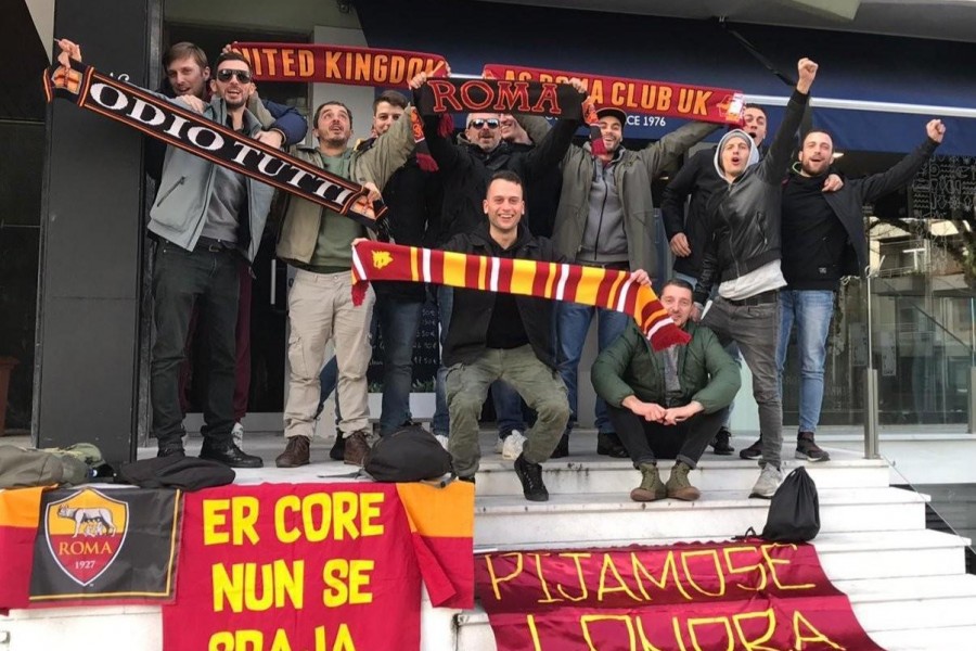 I  ragazzi del Roma Club di Londra