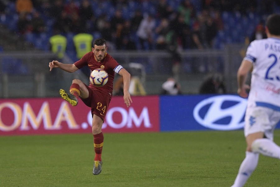 Alessandro Florenzi in Roma-Empoli, di LaPresse