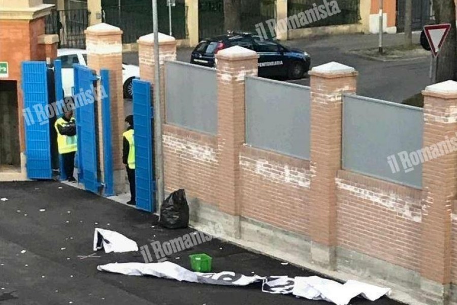 Lo striscione a cui è stato impedito l'accesso al Mazza