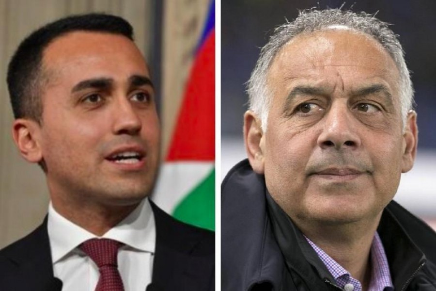 Luigi Di Maio e James Pallotta