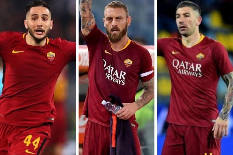 Manolas, De Rossi e Kolarov