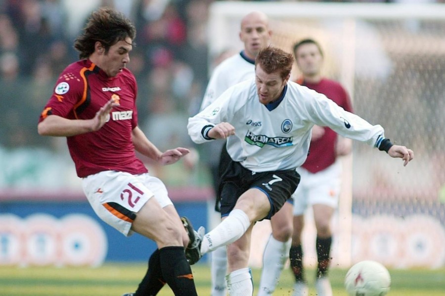 D'Agostino in un Roma-Atalanta del 2005, di LaPresse