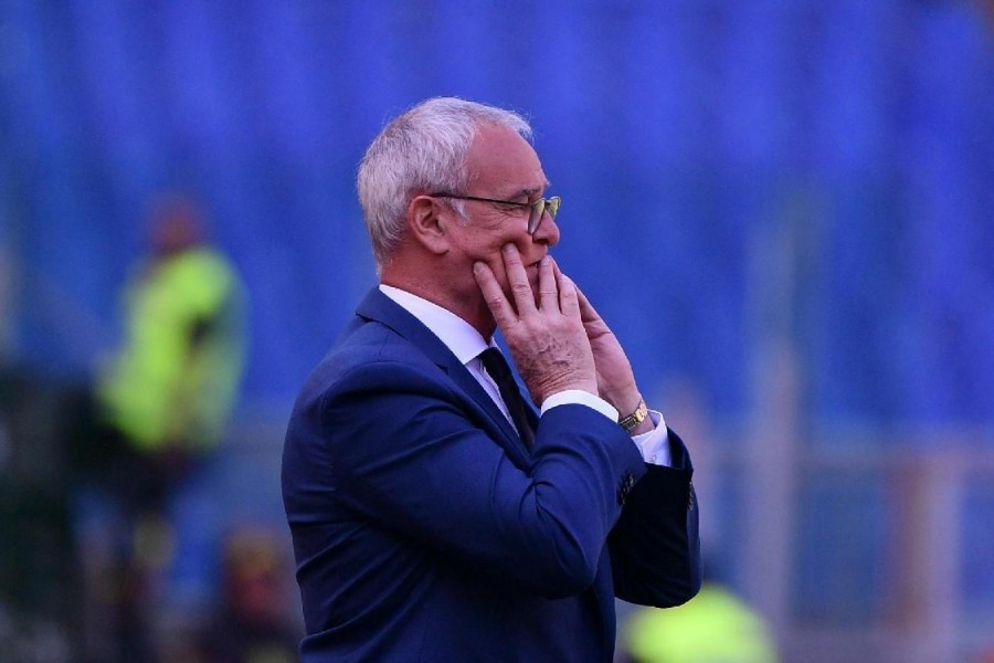 I dubbi di Ranieri in vista di Roma-Cagliari, di LaPresse
