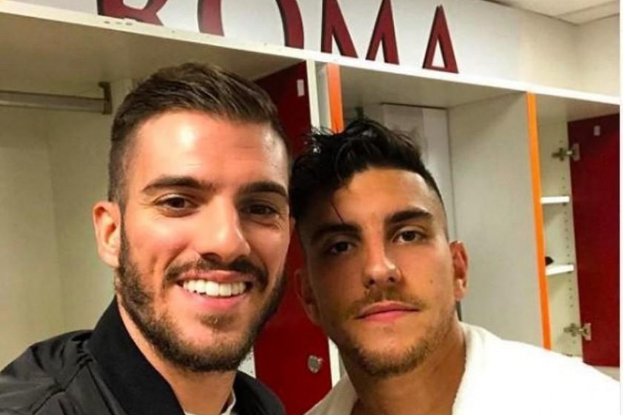 Davide Santon e Lorenzo Pellegrini