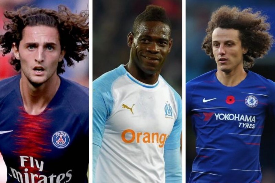 Rabiot, Balotelli e David Luiz