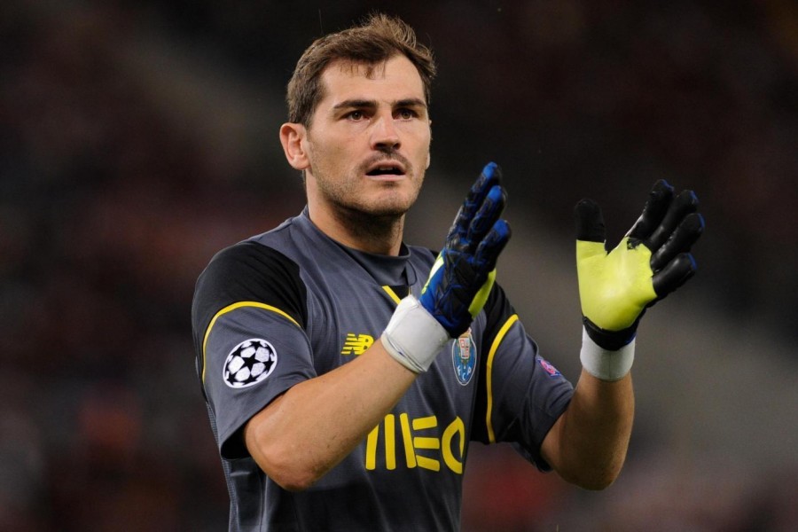 Il portiere spagnolo Iker Casillas, di LaPresse