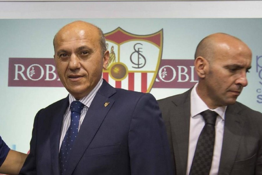 Del Nido e Monchi nel 2012