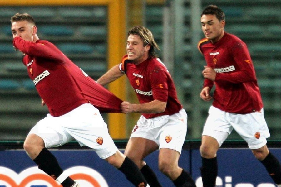 De Rossi, Cassano e Corvia nella stagione 2004/05, di Mancini