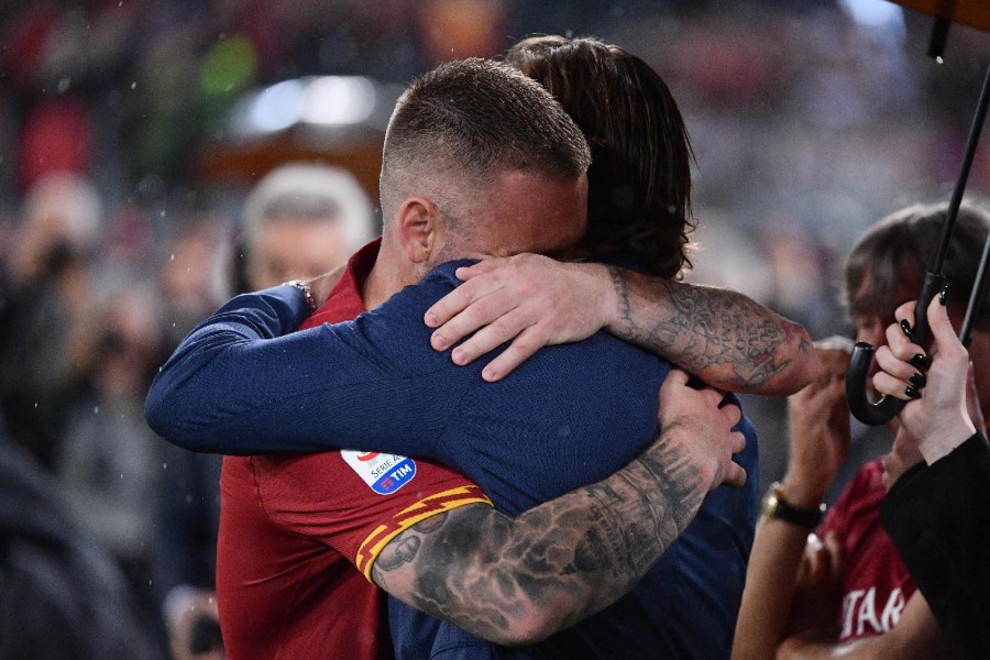 De Rossi e Totti il 26 maggio, di LaPresse