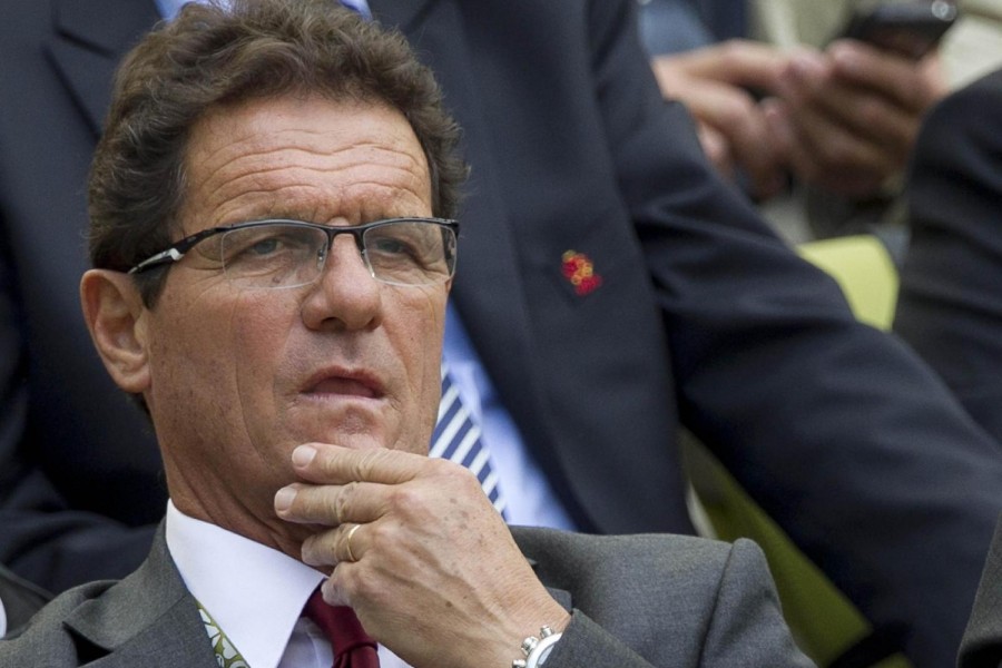 Il tecnico dell'ultimo scudetto giallorosso Fabio Capello