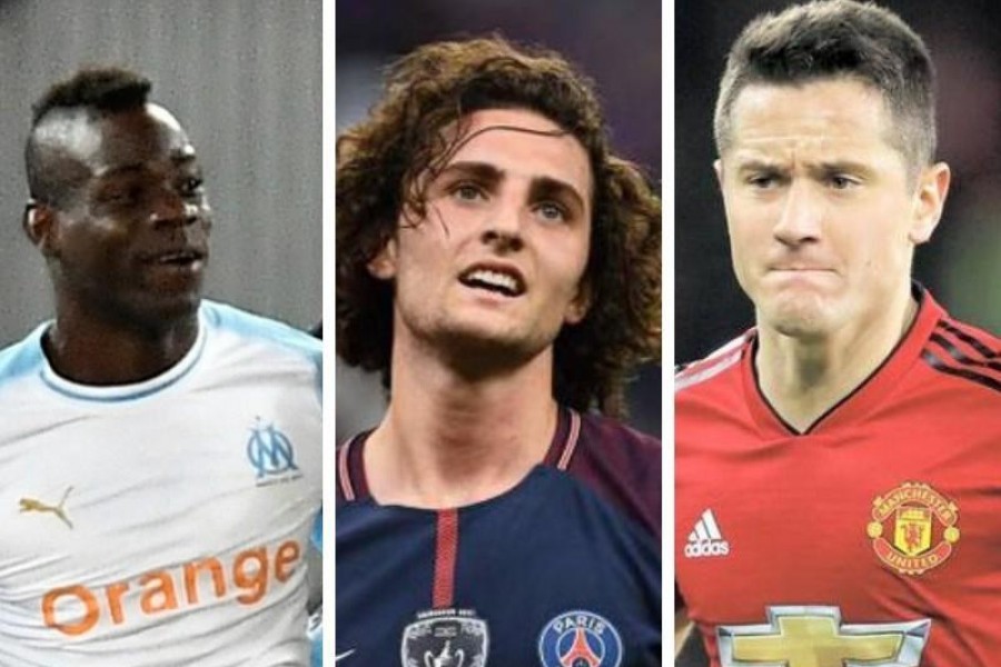 Balotelli, Rabiot e Herrera