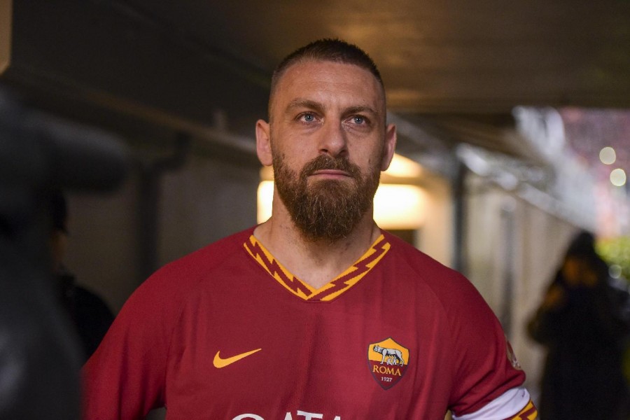 Daniele De Rossi nel giorno del suo addio, di LaPresse