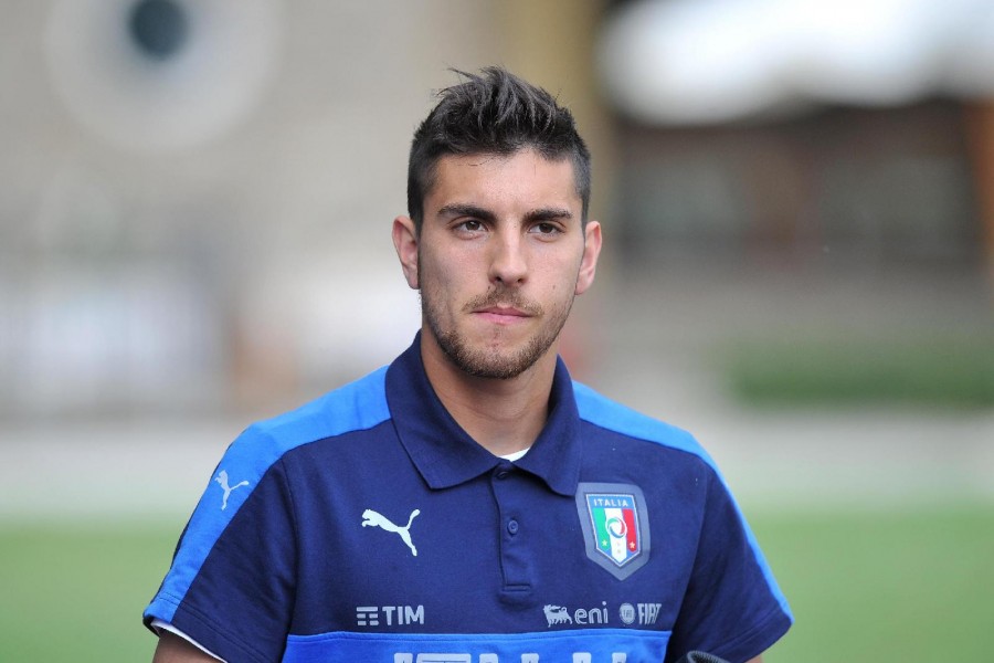 Lorenzo Pellegrini con la Nazionale, di LaPresse