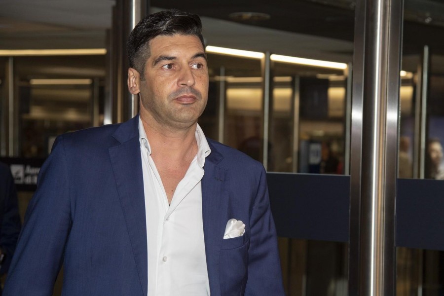 Lo sbarco di Paulo Fonseca a Roma, il portoghese è atterrato questa mattina a Fiumicino, di LaPresse