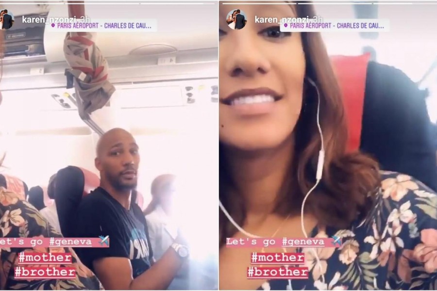 Le immagini postate su Instagram dalla sorella di Nzonzi