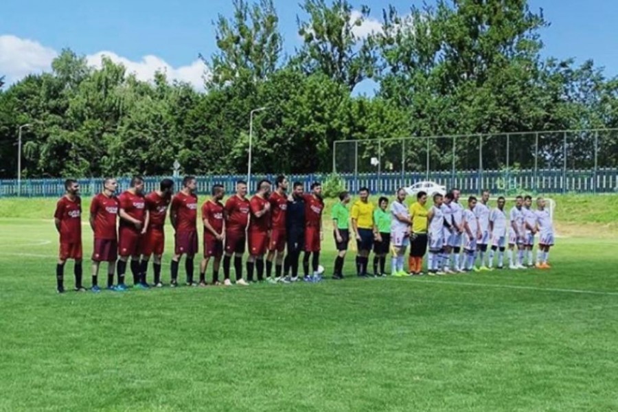 La formazione della Roma UK contro il Kisvarda FC