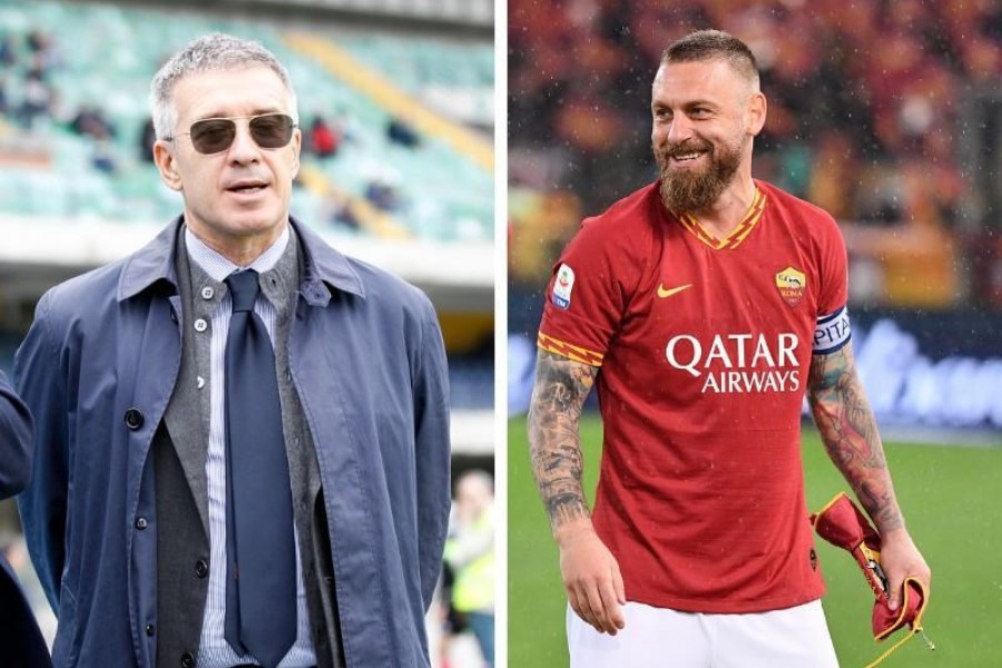 Claudio Fenucci e Daniele De Rossi, di LaPresse