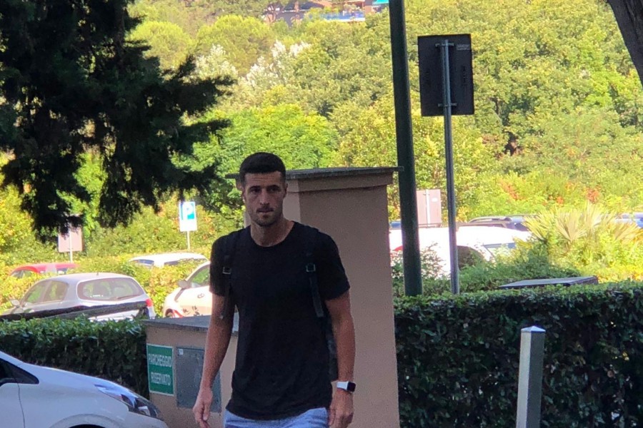 Ivan Marcano durante le visite mediche a Villa Stuart