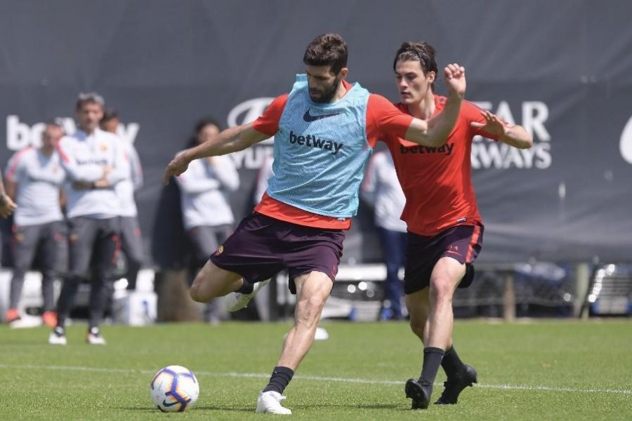 Federico Fazio e Patrik Schick, di LaPresse