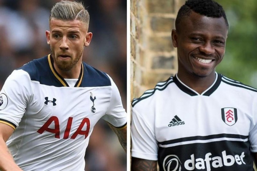 Toby Alderweireld e Jean Seri