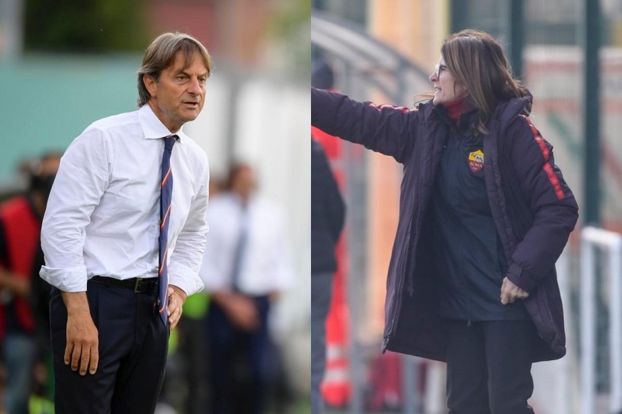 Alberto De Rossi e Elisabetta Bavagnoli, di LaPresse