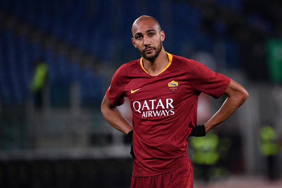 Steven Nzonzi, 30 anni, è approdato alla Roma dal Siviglia lo scorso anno, di LaPresse