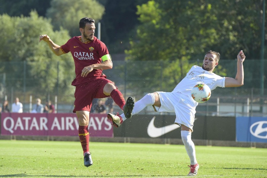 Alessandro Florenzi in azione, di LaPresse