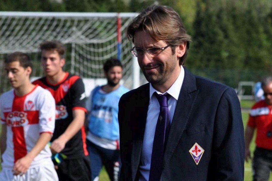Federico Guidi, che ha allenato la Primavera della Fiorentina nella stagione 2014-15