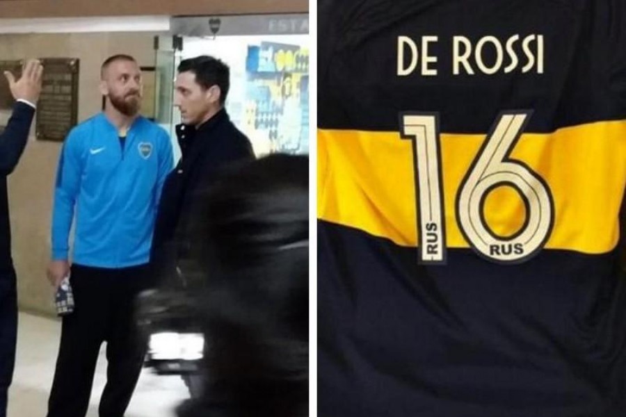 La nuova maglia di Daniele De Rossi (@CalcioArg)