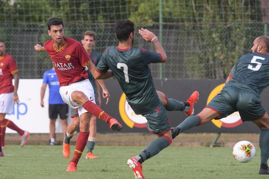 Javier Pastore in campo contro la Ternana, di LaPresse