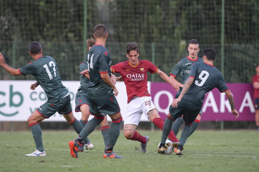 Zaniolo in campo contro la Ternana, di LaPresse