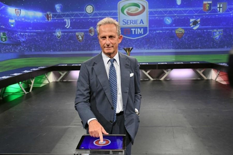 Gaetano Miccichè, presidente della Serie A, di LaPresse