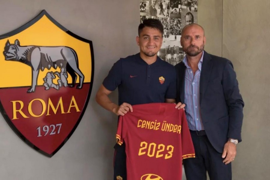 Ünder ha prolungato il suo contratto con la Roma fino al 2023