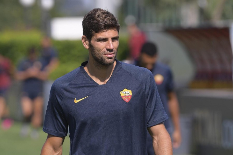 Federico Fazio di recente ha rinnovato il contratto con la Roma fino al 2021, di LaPresse