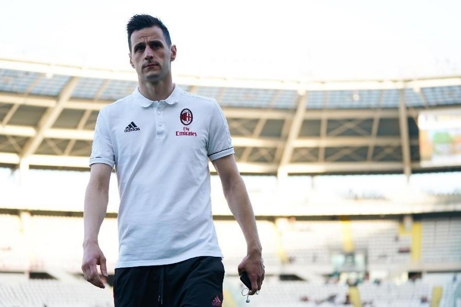 Nikola Kalinic ai tempi del Milan, di LaPresse