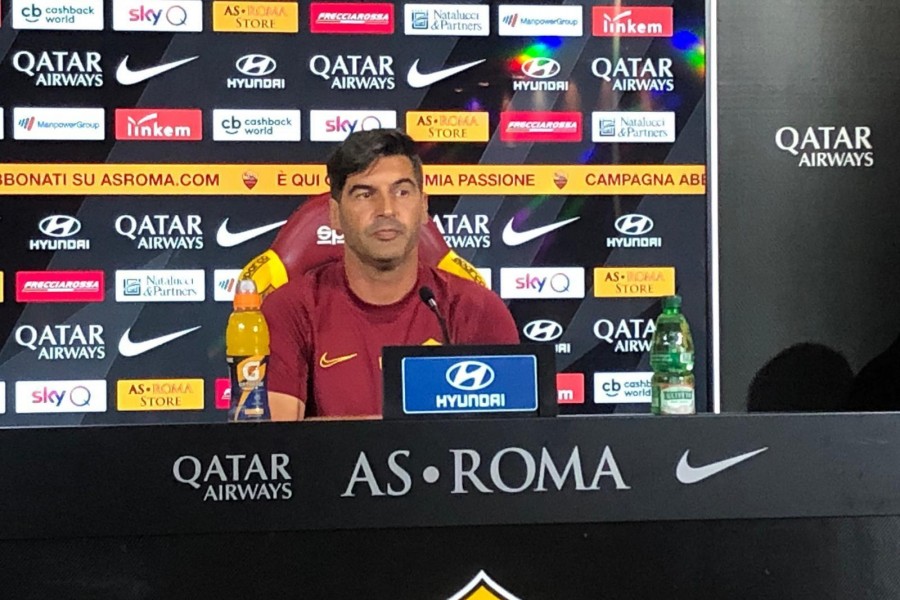 Paulo Fonseca in conferenza