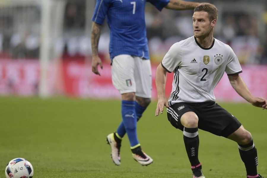 Mustafi con la maglia della Germania, di LaPresse