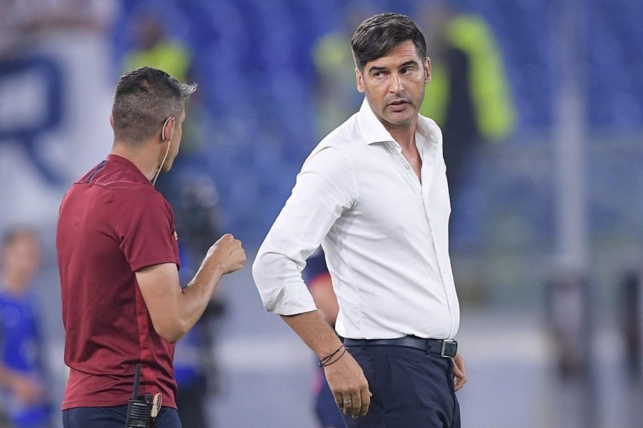 Paulo Fonseca durante Roma-Genoa, di LaPresse