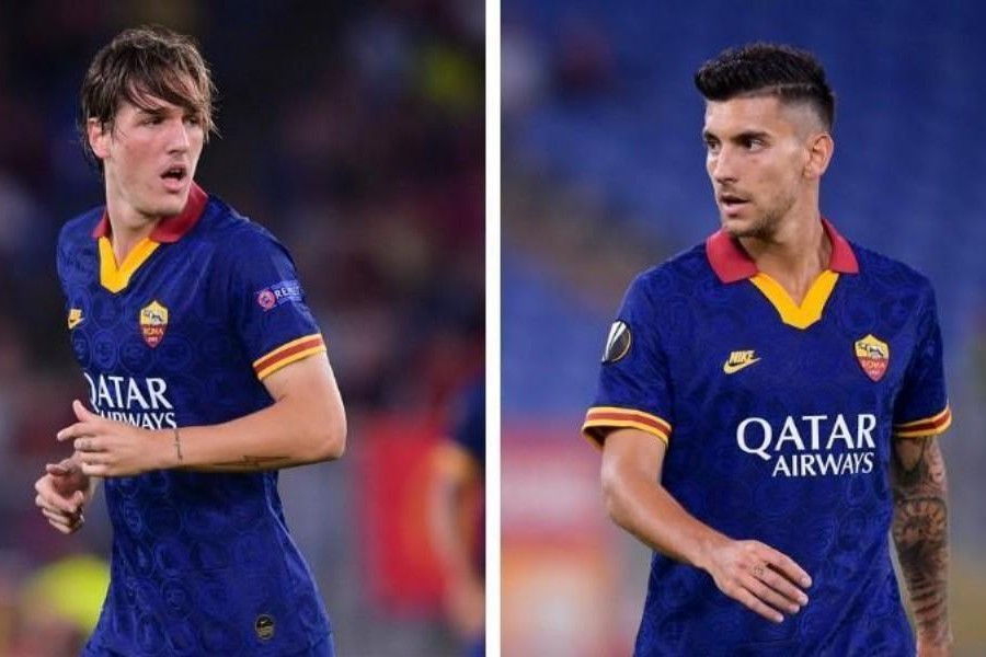 Nicolò Zaniolo e Lorenzo Pellegrini, di LaPresse