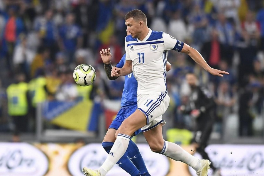 Capitan Dzeko ha trascinato la Bosnia in Lega A