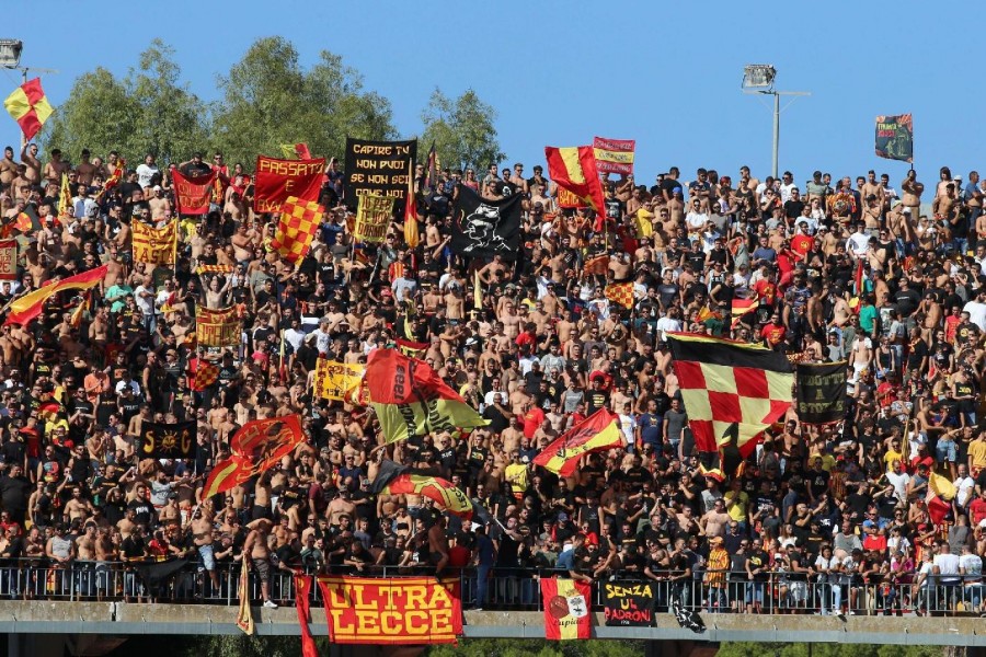 I tifosi del Lecce, di LaPresse