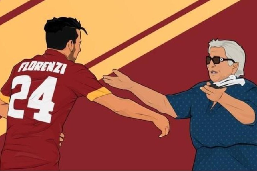 La grafica postata dalla Roma (@OfficialASRoma)