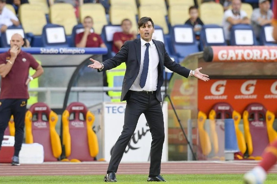 Paulo Fonseca durante Roma-Cagliari