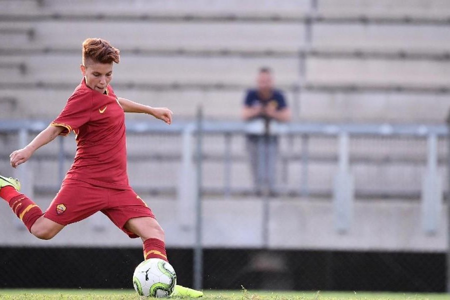 Manuela Giugliano della Roma Femminile, di LaPresse