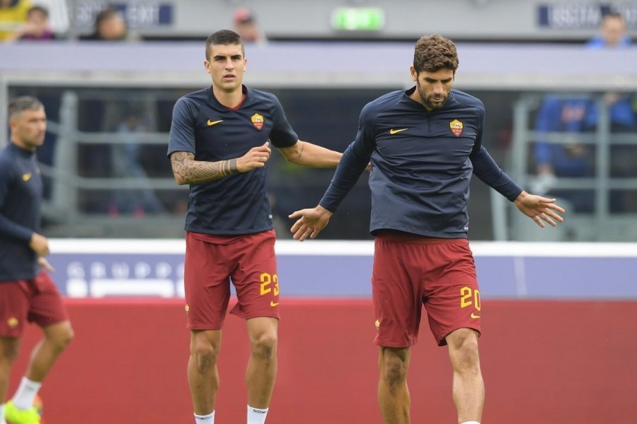 Fazio in ballottaggio con Mancini o Smalling, di LaPresse