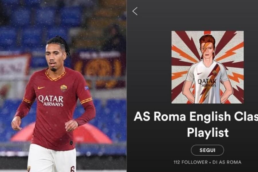 Il nome della playlist creata dalla Roma per celebrare il gol di Smalling