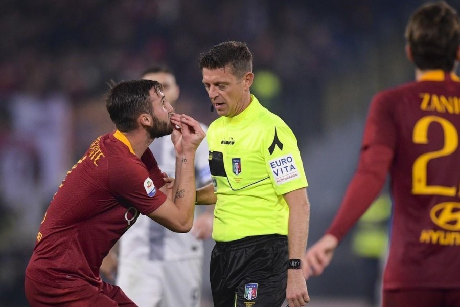 Tre sconfitte su tre per la Roma contro il Napoli con Rocchi, di LaPresse